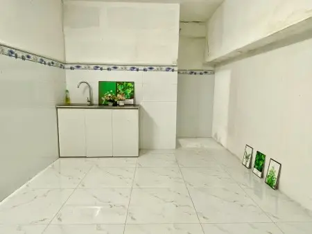 Phòng Trọ Lầu 1 - Khu Cityland Park Hill - Tủ Bếp - Gần Cv Gia Định 1Km - An Ninh