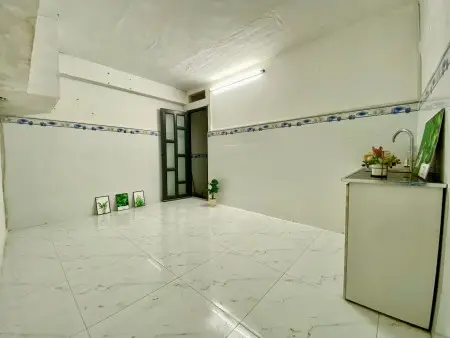 Phòng Trọ Lầu 1 - Khu Cityland Park Hill - Tủ Bếp - Gần Cv Gia Định 1Km - An Ninh