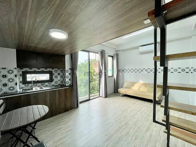 Phòng Gác Cao Mới Xây _ Full Nội Thất,Thoáng Mát _ Tô Ký, Cvpm Quận 12