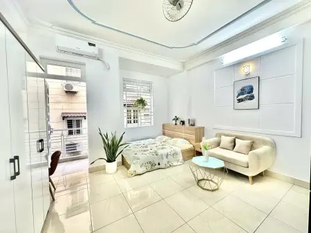 Trọ Bình Thạnh Gần Đh Văn Lang Chợ Bà Chiểu Studio Full Nội Thất Cửa Sổ Ban Công Lớn Nơ Trang Long