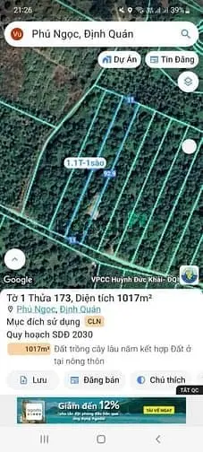 Bán Nhà Đất Định Quán Phú Ngọc Đồng Nai Giá Hợp Lý