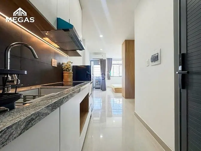 Căn Hộ 1 Phòng Ngủ Mới _ Full Nội Thất, Ban Công _ Trường Chinh Q12