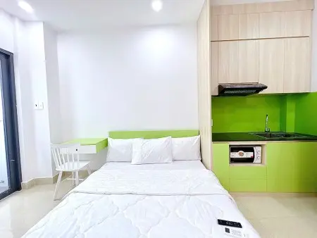 Trọ Bình Thạnh Gần Đh Văn Lang 34M2 Full Nội Thất Ban Công Thoáng Thang Máy Chu Văn An - Bình Thạnh