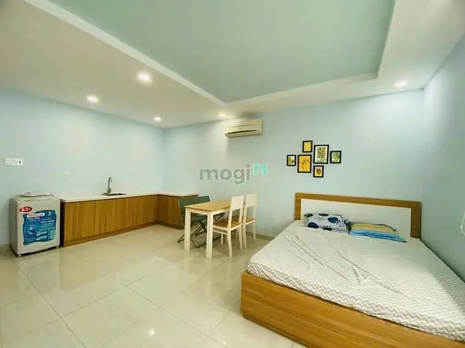 Căn Hộ 1Pn Ban Công Tân Định Full Nt Máy Giặt Riêng Thang Máy