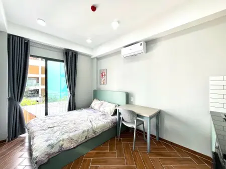 Phòng Trọ Bình Thạnh Gần Chợ Bà Chiểu Studio 34M2 Máy Giặt Riêng Ban Công Lớn Bùi Đình Túy