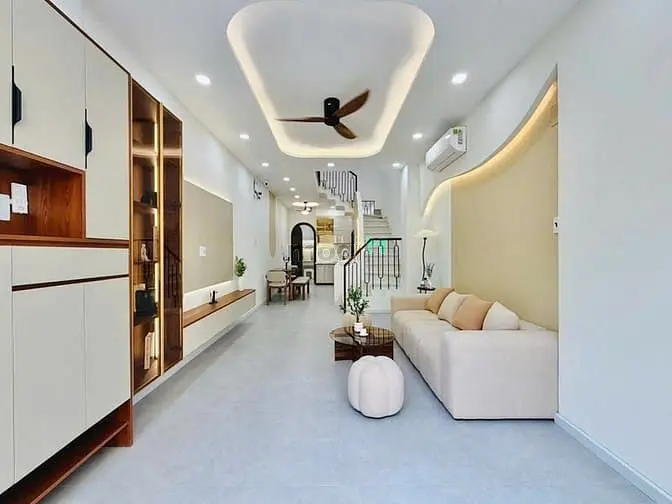 Bán Nhà Hẻm 3,5M Sát Mt Đường Quang Trung,P.10, 3,7 X 15, 3Pn Giá 6.65