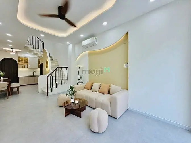 Bán Nhà Hẻm 3,5M Sát Mt Đường Quang Trung,P.10, 3,7 X 15, 3Pn Giá 6.65