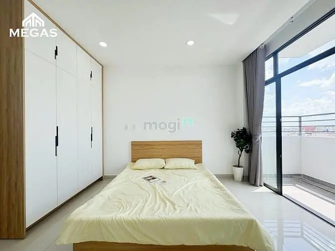 Căn Hộ 1 Phòng Ngủ Mới _ Full Nội Thất, Ban Công _ Phan Văn Hớn Q12