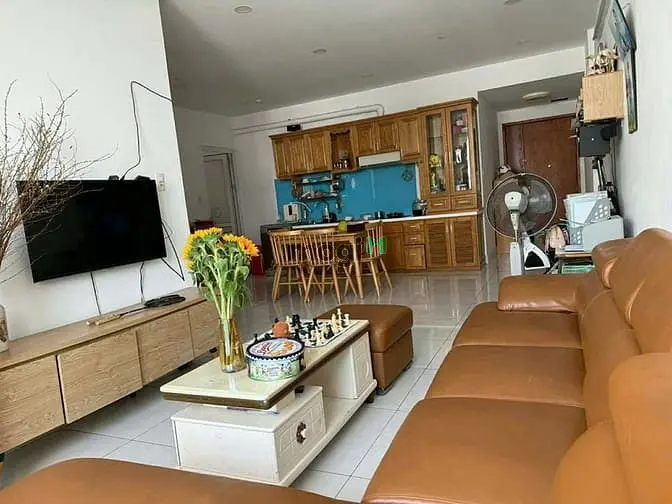 Chung Cư Satra, Phan Đăng Lưu, Pn, 90M2, 2P Ngủ, Nhà Mới, Nt, 16,5Triệ