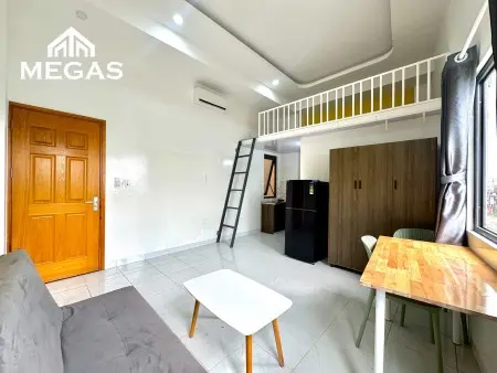 Phòng Có Gác, Đầy Đủ Nội Thất. Ngay Cvpm Quang Trung - Vào Ở Ngay