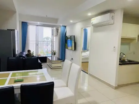 Chung Cư Carillon 2, 2Pn, 2Wc, 70M2, 2Pn, Căn Góc, Nội Thất, 11Tr/Th.