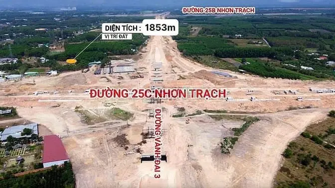 Mặt Tiền Đường Vành Đai 3 Huyện Nhơn Trạch