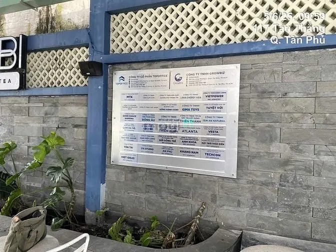 Văn Phòng Ảo Quận Tân Phú, Đối Diện Aeon, Chỉ 300.000/ Tháng