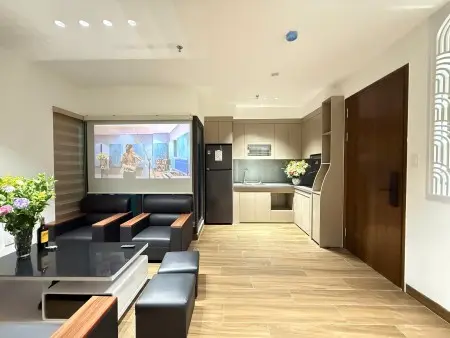 Chính Chủ Cho Thuê Căn Hộ Phố Ba Đình 2N1K - 1N1K - 12 Triệu Full Nội Thất Nhập Khẩu Châu Âu