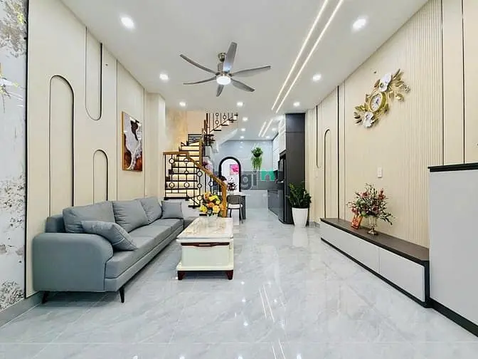 Bán Nhà Hẻm Xe Hơi 1 Sẹc Sát Mt Phạm Văn Chiêu, P.9, 4 X 12,5 Giá 5.95