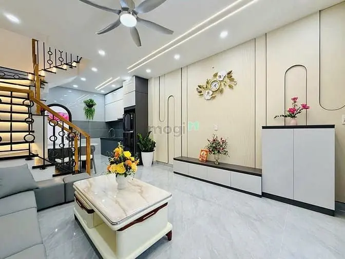 Bán Nhà Hẻm Xe Hơi 1 Sẹc Sát Mt Phạm Văn Chiêu, P.9, 4 X 12,5 Giá 5.95