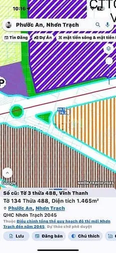 Mặt Tiền Đường 25C Nguyễn Ái Quốc Và Mặt Tiền Đườg Dự Phóng Đất Tmdv