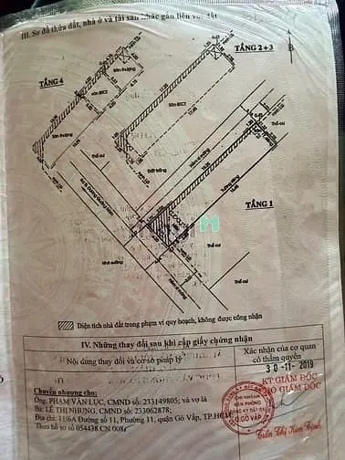 Bán Nhà Rẻ 3 Lầu (4X20) 256/1/6 Dương Quảng Hàm P5 Gò Văp