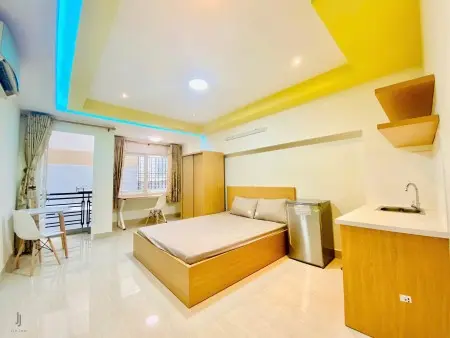 Phòng Trọ Ban Công Thang Máy 35M2 Hoàng Hoa Thám Bình Thạnh Gần Chợ Bà Chiểu Phan Xích Long Quận 1