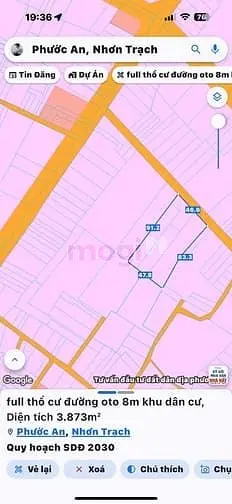 Chính Chủ Gửi Bán Đất Full Thổ Cư, Đất Cao Ráo Trong Khu Dân Cư