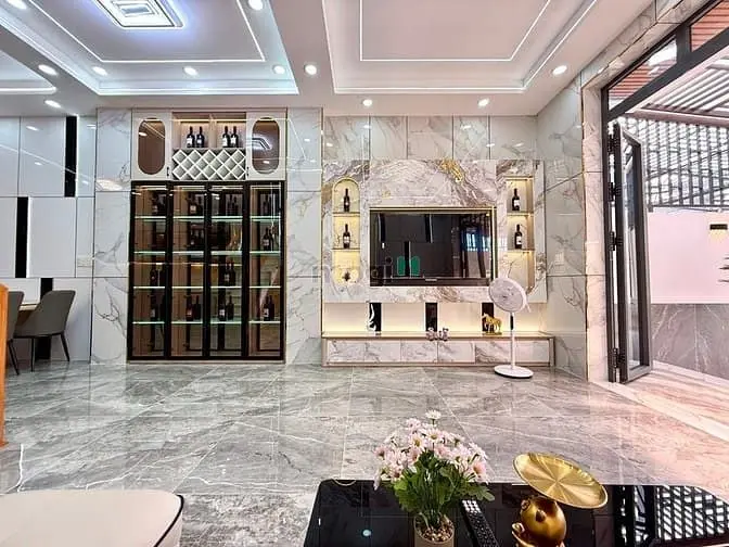 Nhà Kế Bên Cụm Trường Học Đường Tl 37, Dt:5X19M, Trệt, 4Lầu, 4Pn, Gara