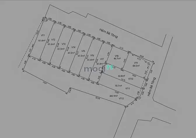 Chính Chủ Bán Đất Phân Lô Sổ Riêng Phan Văn Hớn, Quận 12, 4X17, 4,65Tỷ