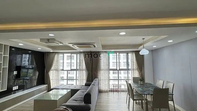 Cho Thuê Căn Hộ Happy Valley Căn Góc 3Pn, Full Nội Thất, Giá 29Tr/Th