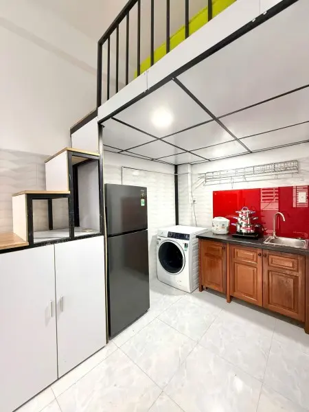 Phòng Gác Lửng Cao Cấp Thoáng Mát Ngay Đh Bách Khoa