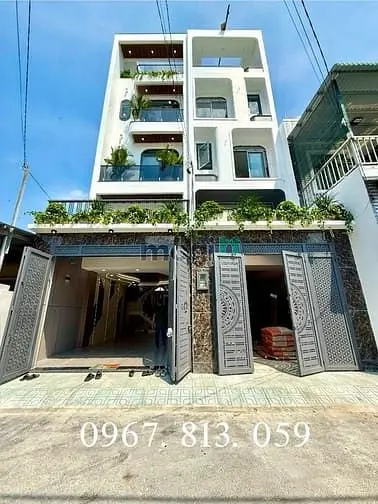 Nhà Sẹc Ngắn Đường Thông Thạnh Xuân 21, Dt:4X17M, Lửng, 3 Lầu, 4Pn, Ga