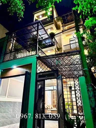 Nhà Phố View Sông, Dt:6.5X14M, Nở Hậu 8.5M, Trệt, 3 Lầu, 4Pn, Sân Ô Tô