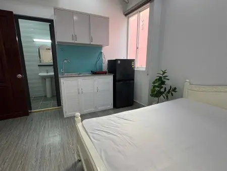 Cho Thuê Căn Hộ Studio Cửa Sổ, Sạch Sẽ Q1 Gần Cầu Ông Lãnh, Cầu Calmette, Bùi Viện, Chợ Bến Thành
