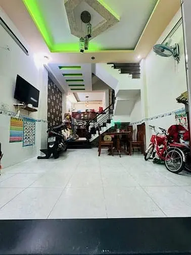 Bán Nhà Hẻm Xe Hơi 1 Sẹc 4,5M Bùi Quang Là, P.12, 4 X 11, 4Pn Giá 5.35