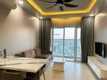 Chung Cư Riverside 90, Nguyễn Hữu Cảnh, Bt: 75M2, 2P Ngủ, Nt Mới, 15Tr5/Th.