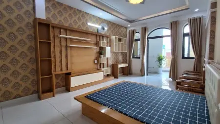 Căn Hộ Ban Công 48M2 Full Nội Thất Ngay Emart Phan Huy Ích