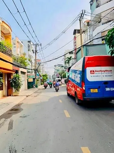Bán Nhà Mặt Tiền Rộng (8X19) 199-201 Nguyễn Văn Công P3 Gò Vấp Sân Bay