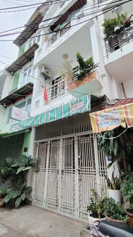 Nhà Nguyên Căn Giá Rẻ Gần Kcx Tân Thuân, Hẻm 5M Xe Hơi 4 Phòng Ngủ