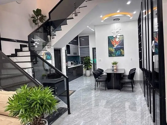 Nhà Mặt Tiền Huy Cận-Mới Hoàn Thiện-Nhà Đẹp