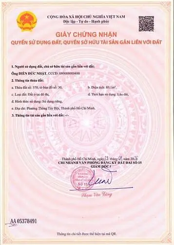 Bán Đất Đẹp Hẻm Xe Tải (4X23) 78/44/48 Đường 12 P11 Gò Vấp