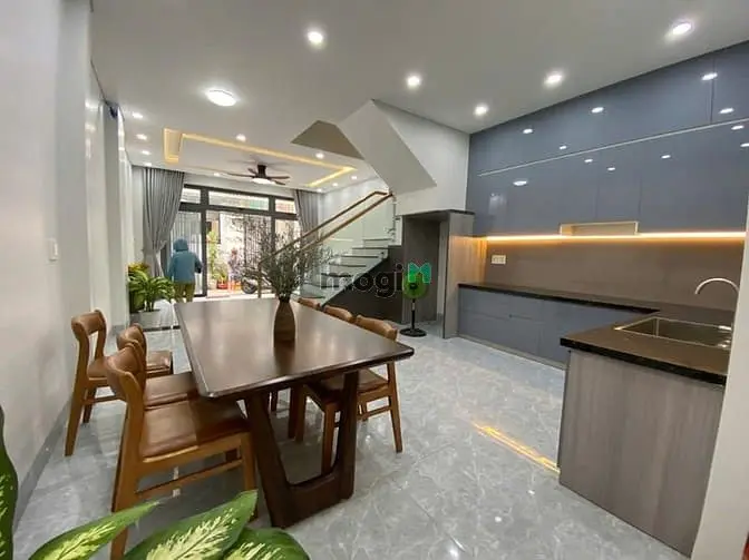 Bán Nhà 3 Tầng Nguyễn Văn Quá Q12 - Full Nội Thất - Hẻm Thông - 5Mx12M