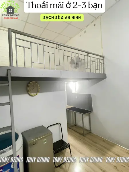 Phòng Gác, Cửa Sổ - Lầu Trệt - Full Nội Thất - Gần Ngay Lotte Mark Nguyễn Văn Lượng 300M