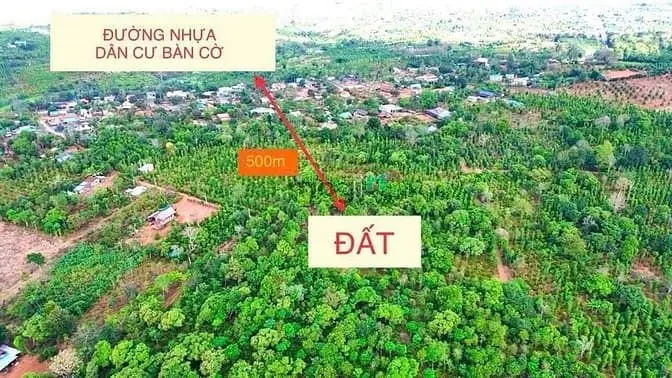 Bán Đất Đỏ Bazan Eakiet Cưmgar 503M2 Cận Hồng Chỉ 170 Triệu