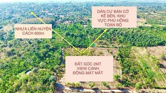 Bán 1124M2 Đất Cận Hồng Cư M’gar, Daklak Chỉ 240 Tr