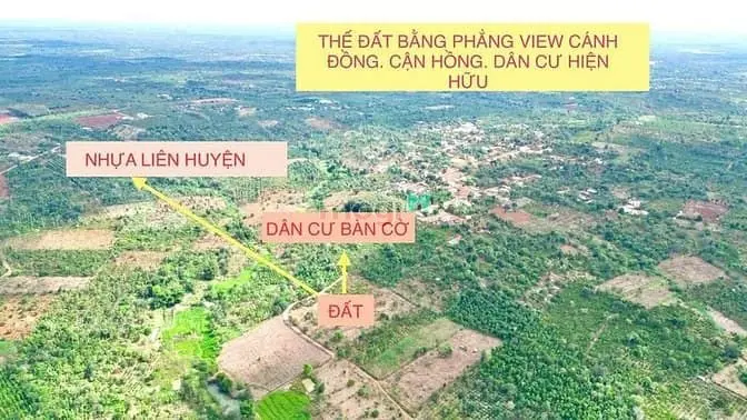 Bán 1124M2 Đất Cận Hồng Cư M’gar, Daklak Chỉ 240 Tr