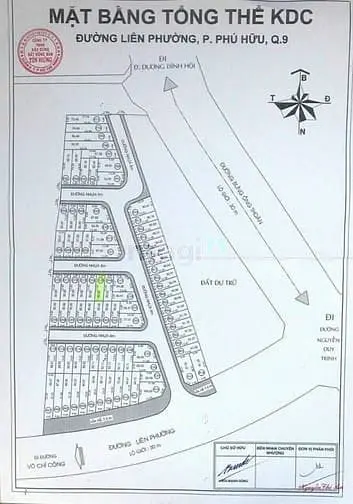 Bán Đất Dự Án Tín Hưng Liên Phường, Phú Hữu, Q9 . Giá 6 Tỷ 2