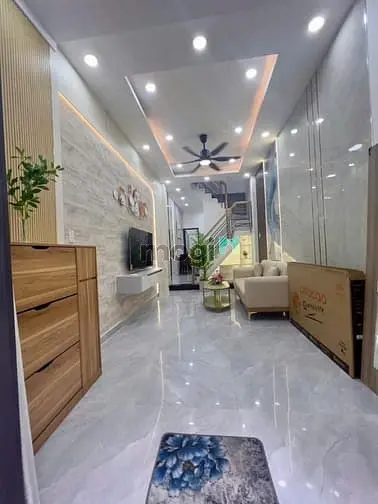 Bán Nhà Hẻm 3M Đường Quang Trung, P.10, 3,3 X 13, 2 Tầng, 3Pn Giá 4.7