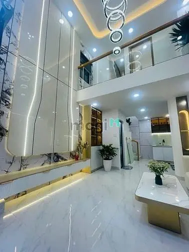 🍒Siêu Phẩm Lê Quang Định P.7 Bt 🏠30M2 4 Tầng Đúc Cách Mt 2 Căn