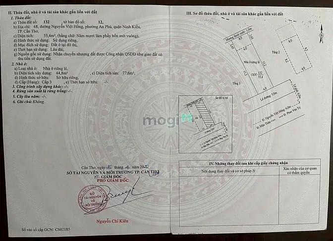 Nhà Diện Tích Rộng Mặt Tiền Nguyễn Việt Hồng Ngay Trung Tâm Cần Thơ