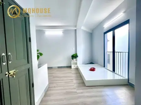 Trọ Bình Thạnh Gần Chợ Bà Chiểu,Đh Văn Lang - 32M2 Ban Công Lớn Full Nội Chu Văn An - Bình Thạnh
