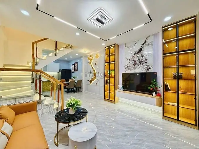 Bán Nhà Hẻm 3M Đường Quang Trung, P.10, 4,2 X 10, 2 Tầng, 2Pn Giá 4.49