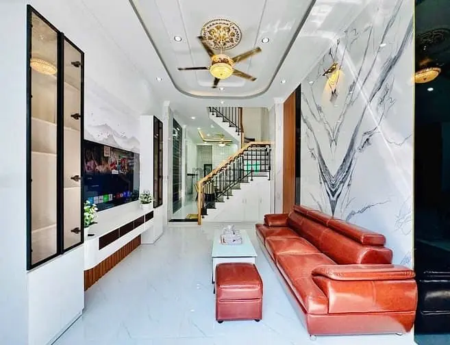 Bán Nhà Mới Đẹp 3 Lầu 33/10 Đường Số 1 P4 Gò Vấp Nguyễn Thái Sơn Bv175